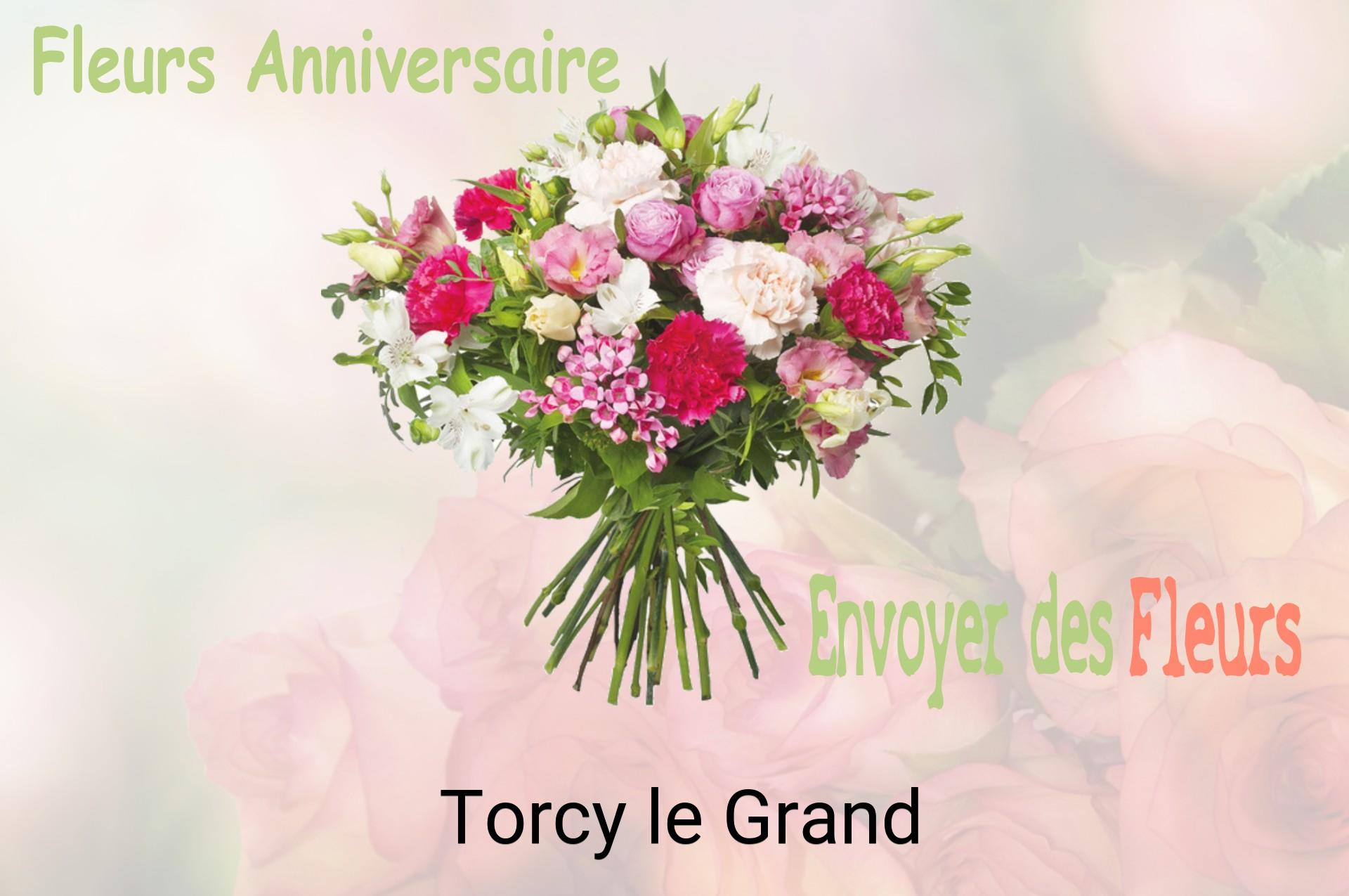Bouquet de fleurs d’anniversaire livré à Torcy-le-Grand